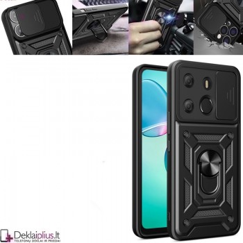 5in1 smūgiams atsparus dėklas su žiedu ir kameros apsauga (Tecno Pop 7) 5in1 smūgiams atsparus dėklas su žiedu ir kameros apsauga (Tecno Pop 7)